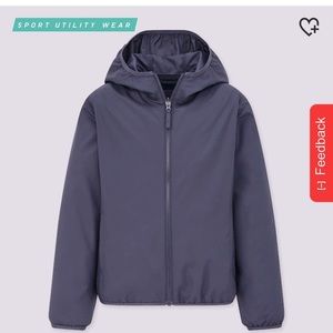 Brand New UV protectant Uniqlo Zipper hoodie parka